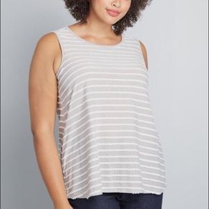 Mod Cloth | Playfully Functioning Knit Tank Top